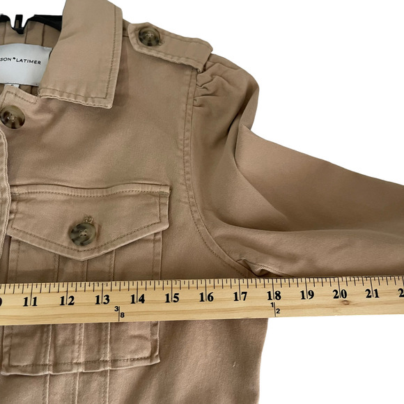 Gibson Size Small Latimer Button Up Tan Jacket - Picture 7 of 8